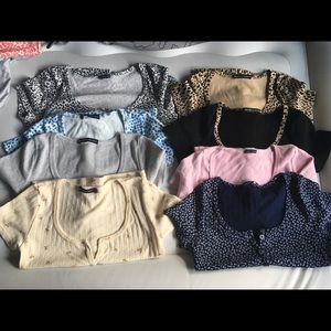 Brandy Melville women tops set of 8